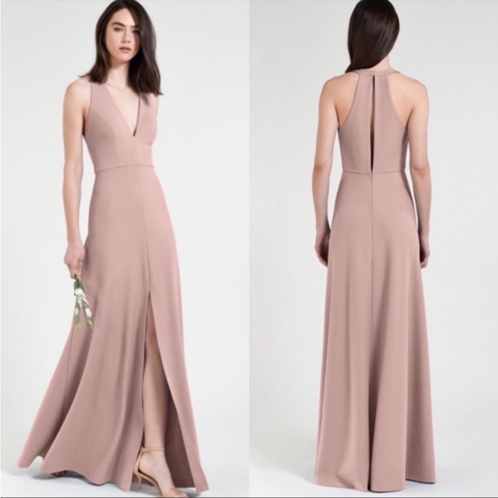 Jenny Yoo Margot Dress in Whipped Apricot